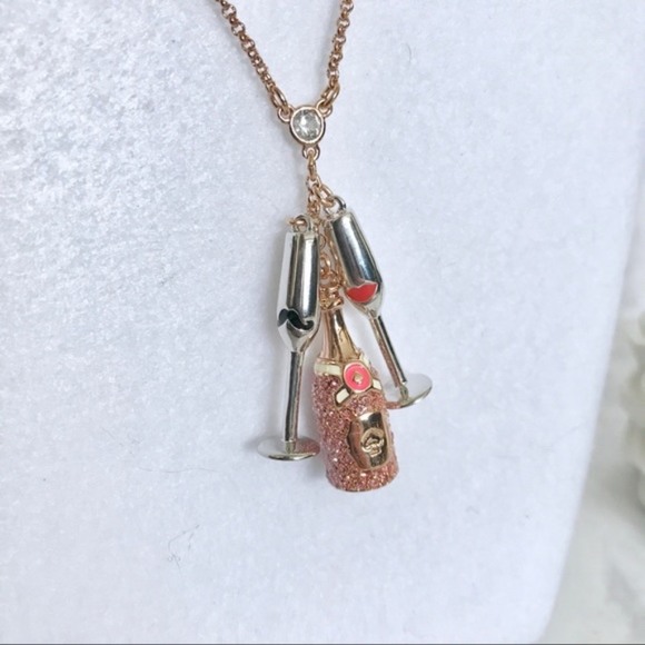 Magic Champagne Cluster Pendant 